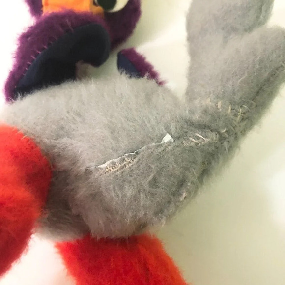Vintage 1968 Road Runner Plush  Doll Mighty Star 15 Inch Tall - Picture 12 of 16